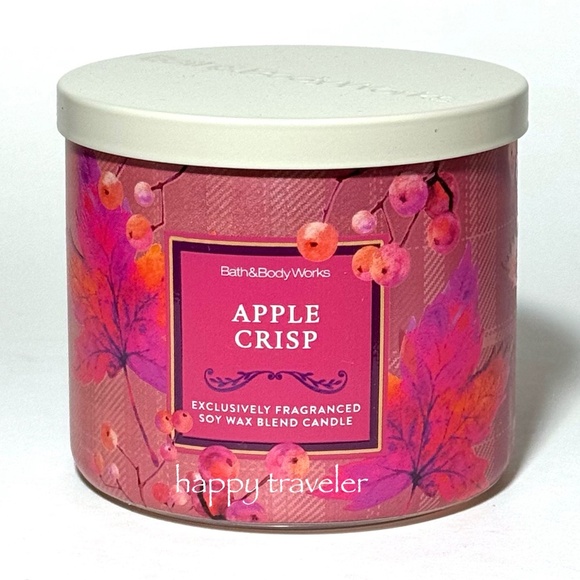 APPLE CRISP 3 Wick Candle - Picture 1 of 4